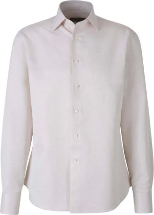 Canali Camicia con colletto ampio - Toni neutri