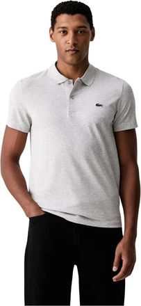 Lacoste Regular Fit Katoenen Blend Polo - Heren - Polos - Grijs - 2XL - Katoen - Tops