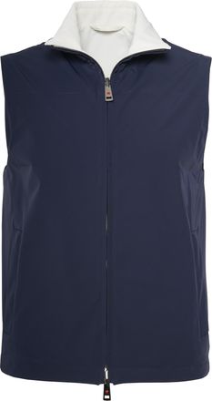 Kiton Kired Ivan Nylon Reversible Vest