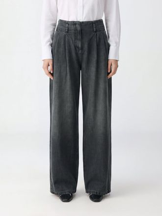 Golden Goose Pants Woman color Blue