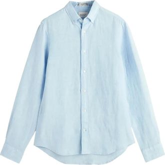 GANT Camicia a maniche lunghe con bottoni - Blu