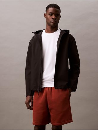 Calvin Klein Jeans Calvin Klein Mens Archive Logo Fleece Shorts - Brown - XS