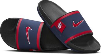 Nike Mens Offcourt (St. Louis Cardinals) Offcourt Slides in Blue | FN4471-400