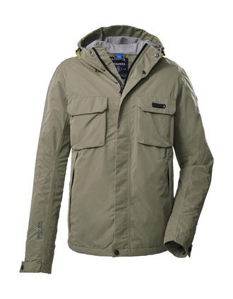 G.I.G.A. DX by killtec Funktionsjacke GS 149 MN JCKT, Herren, Gr. 4XL, gr&uuml;n (helloliv), Oberstoff: 100% Polyester (recycelt), Futter: 100% Polyester, G.I.G.A. DX BY KILLTEC,