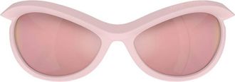 Burberry Pink Irregular Ladies Sunglasses BE4428U 4108E4 66