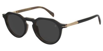 David Beckham DB 1171/S PPO/2K Mens Sunglasses Black Size 50