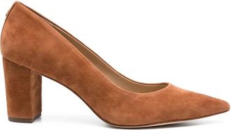 Ralph Lauren Lanette Pump - Dames - Pumps - Bruin - 38 EU - Leer - Schoenen