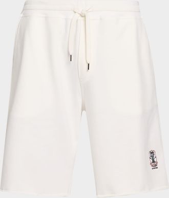 Brunello Cucinelli Men & apos;s Cotton-Blend Drawstring Bermuda Shorts