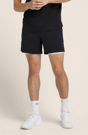 Wilson Tennis Volley Shorts in Black at Nordstrom, Size Xx-Large