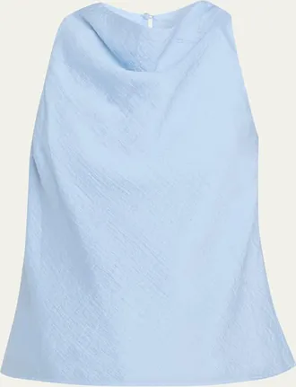 Anna Quan Edie Cowl-Neck Top