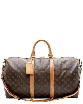 Louis Vuitton Vintage Monogram Canvas Keepall Bandouliere 50 Duffle (Authentic Pre-Loved)