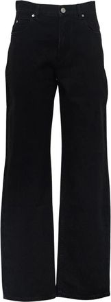 Isabel Marant Dromie Jeans - Dames - Loose Fit Jeans - Zwart - S - Katoen - Jeans