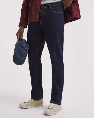 Jacamo Rinse Wash Straight Fit Stretch Jeans