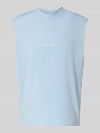 Jack & Jones Jack & Jones T-Shirt mit Stitching in Hellblau, Gr&ouml;&szlig;e XXL