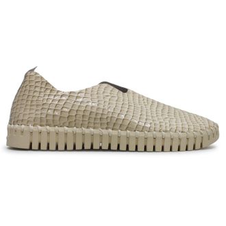 Ilse Jacobsen Tulip 3031 Textile Womens Comfort Shoes - Nude - Size:UK 6