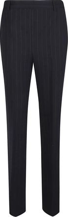 Pinko Pinko, Dames, Broeken, Zwart, Maat: 2XS Wol