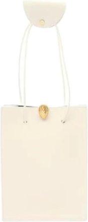 Bulgari Pre-owned Tote Bags, female, White, Size: ONE SIZE Pre-owned Tote Bag