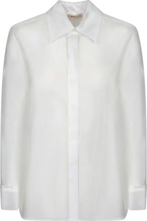 Blanca Vita Curly 1824 Diamante - Dames - Overhemden - Wit - L - Katoen - Overhemden