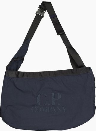 C.P. Company Mens Plain Paper Touch Bag - Navy - Size: UNI