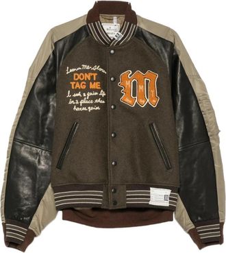 Miharayasuhiro Outerwear Maison Mihara Yasuhiro - Heren - Bomber jackets - Veelkleurig - S - Jassen