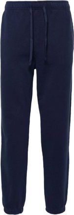 Polo Ralph Lauren Blauwe Broeken voor Heren Aw 24 - Heren - Sweatpants - Blauw - XL - Katoen - Broeken