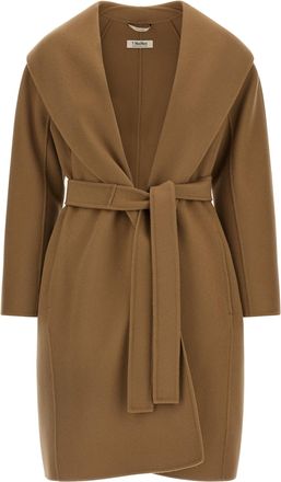 Max Mara Messi Trench E Impermeabili Beige-Donna