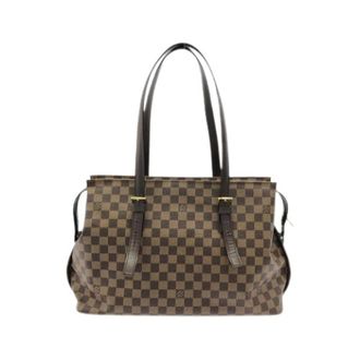 Louis Vuitton Pre-owned Tote Bags, female, Brown, Size: ONE SIZE Pre-owned Chelsea Shoulder Bag