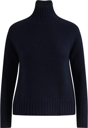 Max Mara Truien & Vesten, Dames, Zwart, M, Wol, Mantova Turtleneck
