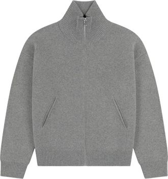 Axel Arigato Core Zip-Up Sweater - Heren - Truien - Grijs - Maat: M Zijde