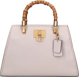Guess Handtas van imitatieleer - Dames - Handtassen - Beige - ONE Size - Leer - Tassen