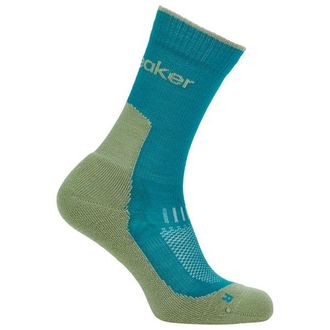 Icebreaker Merino Hike+ Light Crew Wandersocken f&uuml;r Damen | t&uuml;rkis