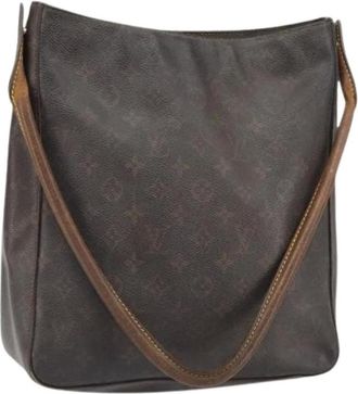 Louis Vuitton Pre-owned Shoulder Bags, female, Brown, Size: ONE SIZE Pre-owned Canvas Shoulder Bag