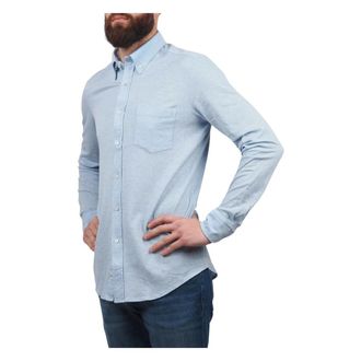Paul & Shark Piqu&eacute; Shirt - Heren - Casual Overhemden - Blauw - 3XL - Katoen - Overhemden