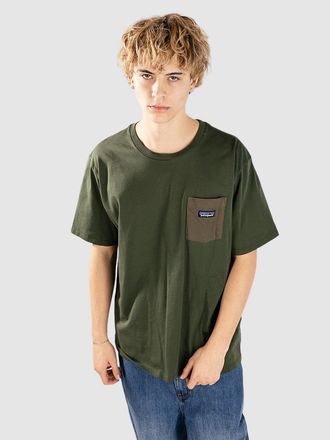 Patagonia Daily Pocket T-Shirt groen