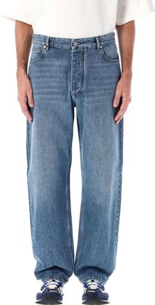Bottega Veneta Blue Denim WIde Leg Jeans