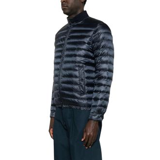 Herno Down Jackets, male, Blue, Size: 3XL Padded Waistcoat