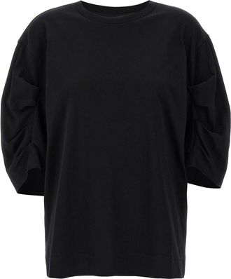 Dries Van Noten Heynet T Shirt Nero-Donna