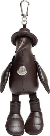 Moncler Moncler Duck-shaped Key Ring, Men, Brown, Size: One Size