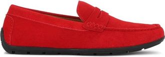 Kazar Cyryl Moccasins - Heren - Loafers - Rood - 44 EU - Leer - Schoenen