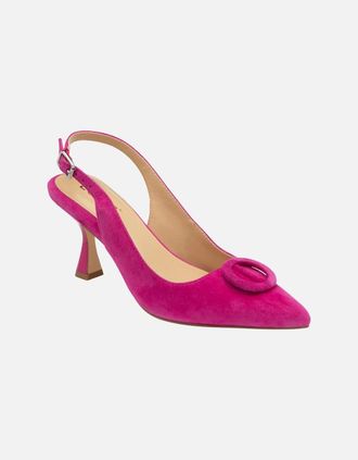 Lotus Womens Delfina Womens Slingback Court Shoes - Pink - Size: 7