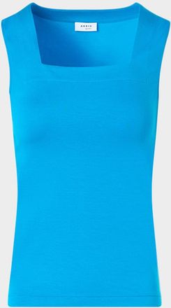 Akris Square-Neck Sleeveless Top