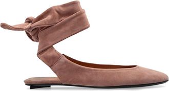 The Attico Ballerine Cloe - Marrone