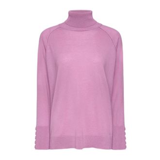 Elena Miro Dames, Truien, Roze, Maat: S Wol