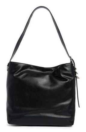 Madden Girl Faux Leather Shoulder Bag in Black at Nordstrom Rack