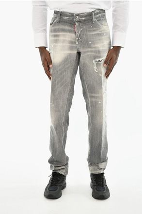 Dsquared2 Stonewashed Distressed Effect Jeans size 56