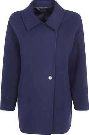 Paul Smith Coat Blue Womens Coat