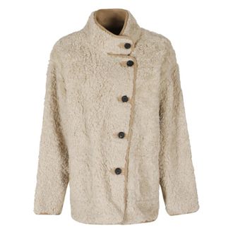 Low Classic Giacca in Finta Pelliccia e Shearling - - Jackets - Donna - Beige - S