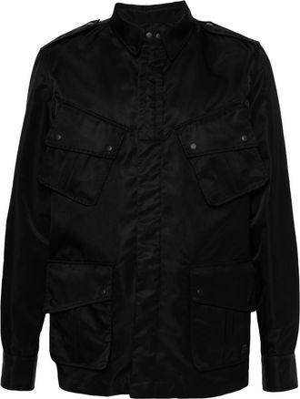 Givenchy Black Cargo-Pocket Jacket - Mens - Polyamide