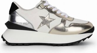 Vintage Havana Womens Major Running Sneaker In Black/silver