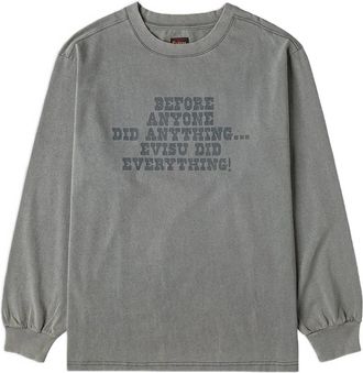 Evisu Ej Fire Daicock Ls Tee